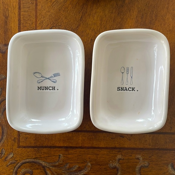 ⚜️Rae Dunn Munch Snack Nibble Serving Set Artisian Collection by Magenta! - Picture 4 of 5